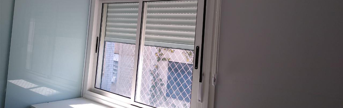 Janelas antirruído com persiana integrada Janelas antirruído com persiana integrada