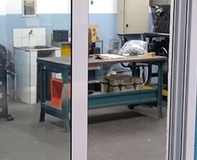 Portas anti ruído na zona leste